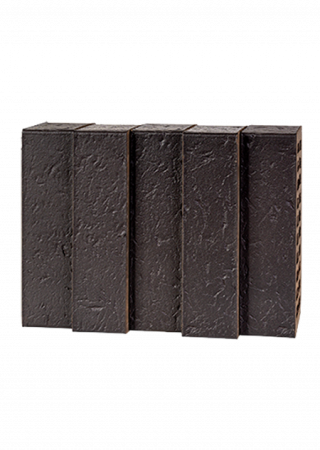 Кирпич керамический Чёрный сатин Премиум сланец (Black Premium) Красная Гвардия по недорогой цене в Челябинске